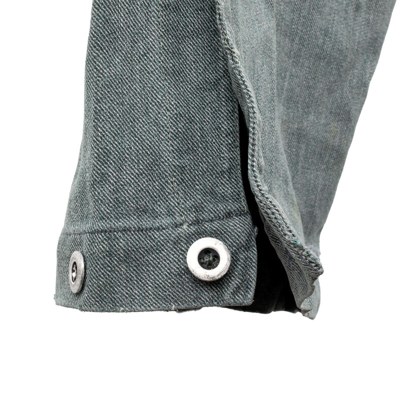 Swiss Denim Pants w/Button Cuffs, , large image number 7